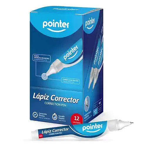 Corrector Liquido T/Lapiz Pointer