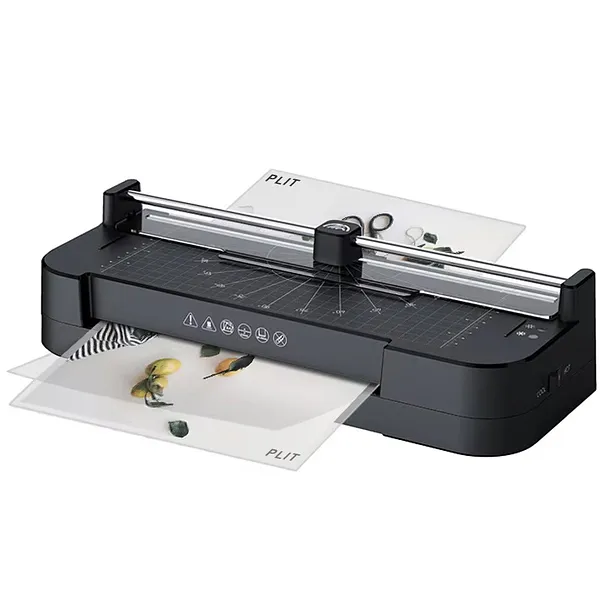 Plastificadora y Guillotina Foska LM1003 Tamaño A4 9" x 12" para 60-125 Micras