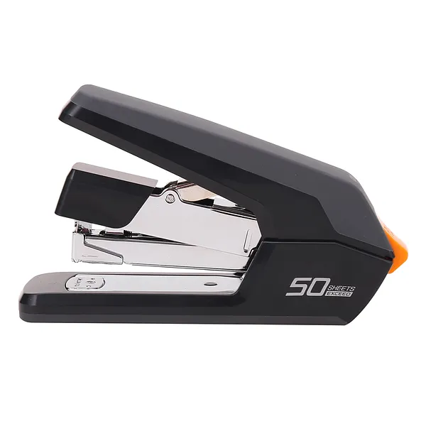 Grapadora Deli Exceed Effortless (50% Poco Esfuerzo ), 50 Hojas, Negra - Deli Exceed