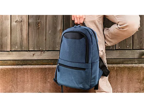 Mochila para Laptop Xtech XTB-212 Winsor 15.6" Azul Con Detalles en Negro